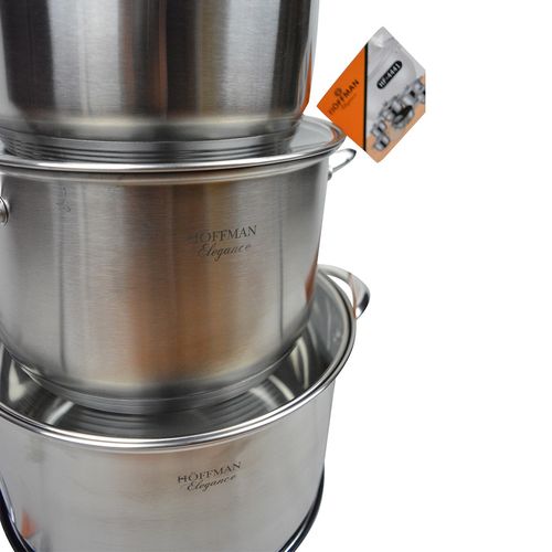 GARNKI HOFFMAN 12  GAZ INDUKCJA na Arena.pl