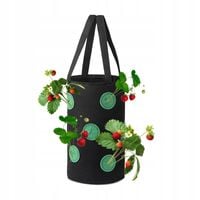 Doniczka WISZĄCA Worek POMIDORY Koktajlowe TRUSKAWKI KIESZENIE 35