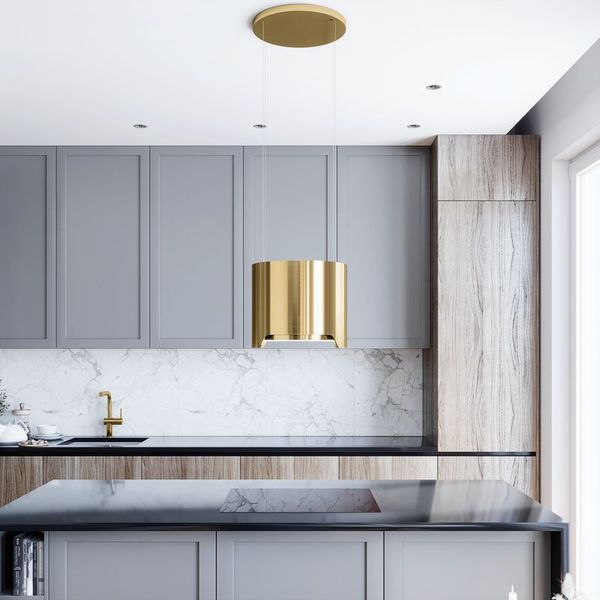 Okap kuchenny GLOBALO Arenoflow 39.4 Light Gold zdjęcie 4
