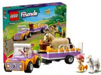 LEGO FRIENDS 42634 PRZYCZEPKA DLA KONI I KUCYKÓW