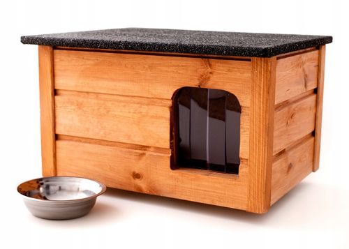Buda budka dla kota psa ocieplana ORYGINAŁ Wysyła w całości na Arena.pl