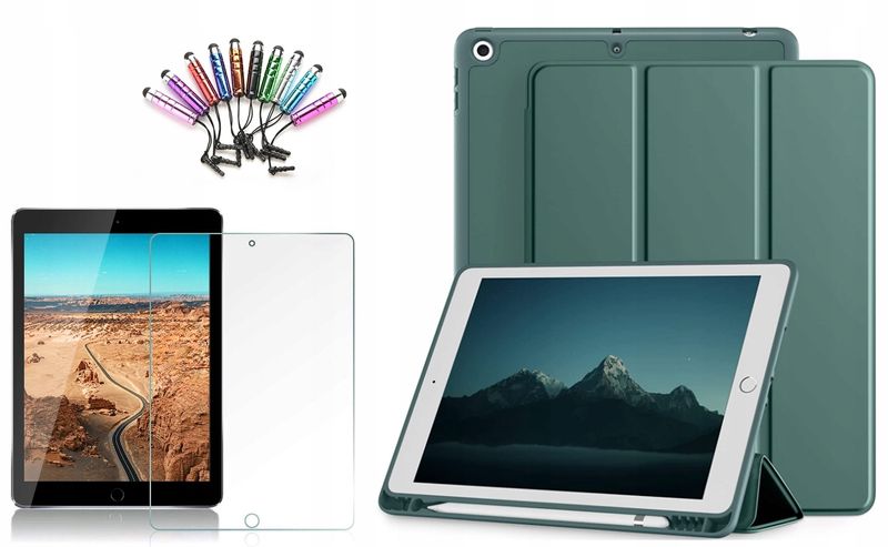 ETUI S-PENCIL DO APPLE iPad 10.2 7 GEN 2019 +SZKŁO zdjęcie 1