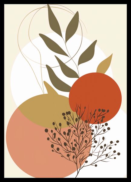 Plakat 29,7x42cm Impresja Jesieni zdjęcie 2