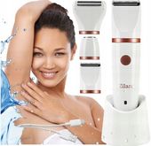 GOLARKA DAMSKA DEPILATOR DO CIAŁA BIKINI NÓG PACH WODOODPORNA USB 3W1