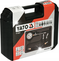 YATO MIERNIK TESTER POZIOMU KOMPRESJI BENZYNA 0-20 YATO + WALIZKA YT-73011