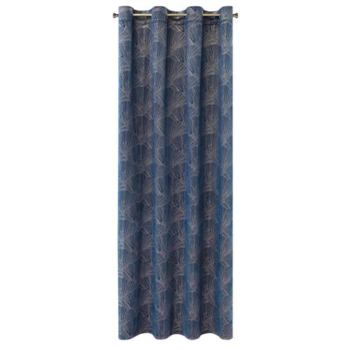 Zasłona gotowa na przelotkach GOJA 140x250 Pierre Cardin Eurofirany granatowy na Arena.pl