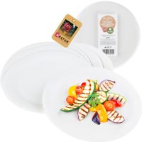 Kpl 10Szt. Talerzy Talerze Papierowe 18Cm