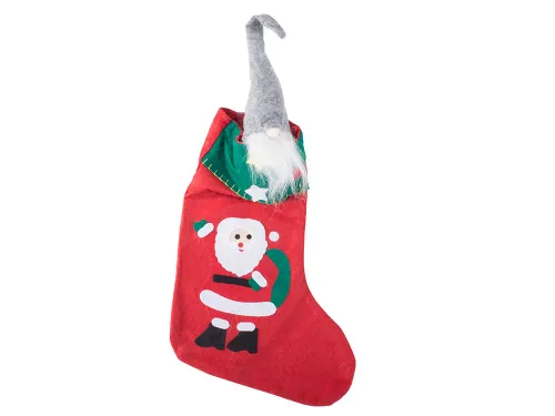 Skarpeta świąteczna na prezenty św. Mikołaja torba na Arena.pl