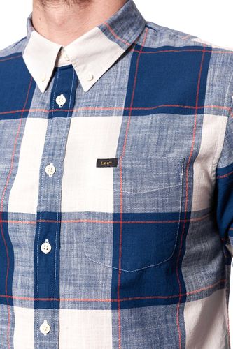 LEE BUTTON DOWN WASHED BLUE L880ZKLR S na Arena.pl