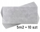 PANELE ŚCIENNE Beton ARCHITEKTONICZNY TYNK 100x50cm 0,5m2 6914XL - 10 szt.