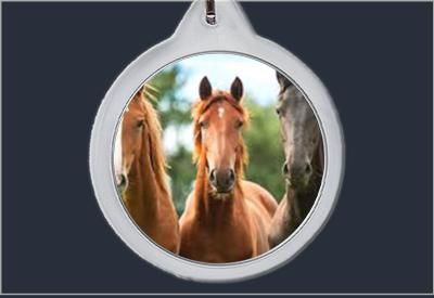 Brelok do kluczy Konie zdjęcie 1