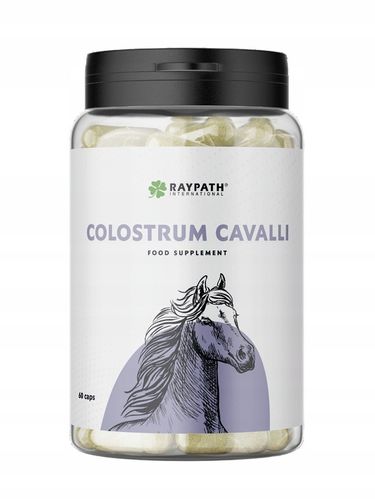 Suplement diety Raypath Colostrum Cavalli colostrum kapsułki 60 szt. na Arena.pl