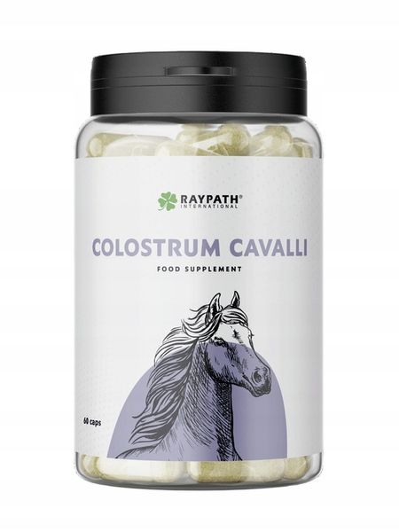 Suplement diety Raypath Colostrum Cavalli colostrum kapsułki 60 szt. zdjęcie 1