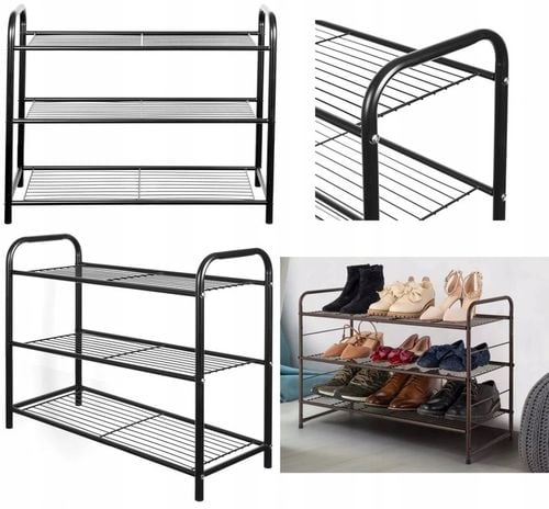 SZAFKA NA BUTY PÓŁKA REGAŁ STOJAK OBUWIE SOLIDNA METALOWA SOLIDNA na Arena.pl