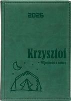 KALENDARZ A5 2026 dzienny KSIĄŻKOWY z grawerem DUŻY WYBÓR WZORÓW + IMIĘ