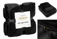 Koc Dwustronny 200x220 Polar Bukla Eurofirany Sherpa Baranek Narzuta Duża