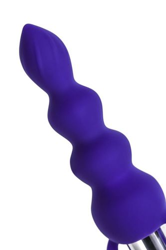 todo by toyfa anal plug twisty, silicone, purple, 14 cm, o 3.2 cm na Arena.pl