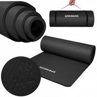 GRUBA MATA GIMNASTYCZNA 1,5cm DO ĆWICZEŃ FITNESS JOGI PILATESU KARIMATA