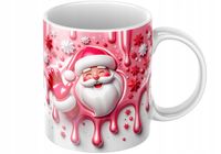 Kubek 3D Święty Mikołaj 300 ml – Świąteczny kubek na Boże Narodzenie!