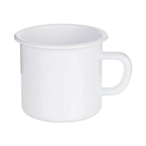 Kubek emaliowany 500 ml biały do sublimacji zdjęcie 1