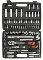 ZESTAW NARZĘDZI KLUCZY NASADOWYCH NASADKI I BITY 94 EL. 1/2" 1/4" 10-32