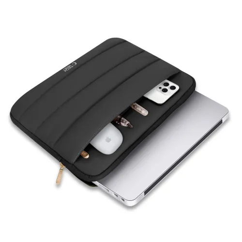 torba tech-protett fluffy na laptopa 13-14 - czarna na Arena.pl