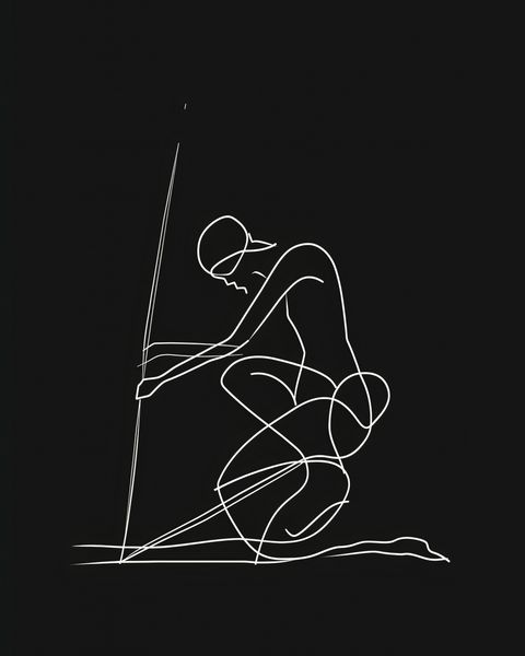 Plakat 40x50cm Linia zdjęcie 1