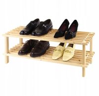 REGAŁ NA BUTY DREWNIANY SZAFKA STOJAK OBUWIE
