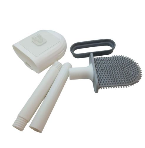 Szczotka do WC silikonowa elastyczna Biała na Arena.pl