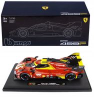 2X Ferrari 499P #50 LMH FIA 24h Le Mans Hypercar 2024 1:18 Bburago 18-16312