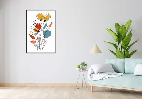 Plakat 68x101cm Ogród przy Lecie na Arena.pl