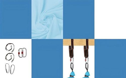 Szarfa akrobatyczna HUŚTAWKA SENSORYCZNA CHUSTA DO AERIAL JOGA 4 metrów na Arena.pl