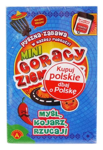 Gra Gorący ziemniak Junior mini 220 pytań + aplikacja na Arena.pl