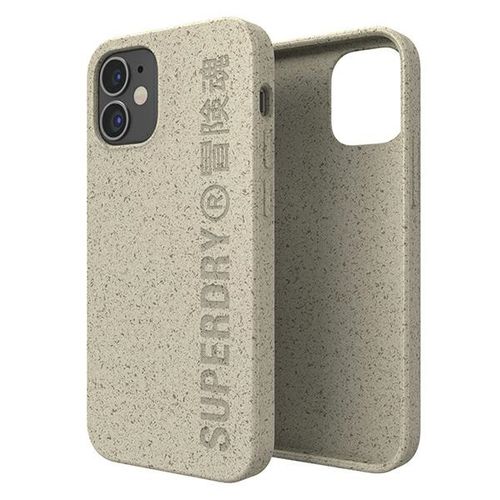 superdry snap iphone 12 mini compostablecase piaskowy/sand 42623 na Arena.pl