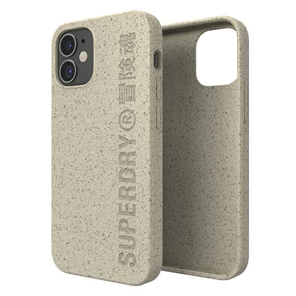 superdry snap iphone 12 mini compostablecase piaskowy/sand 42623 zdjęcie 3