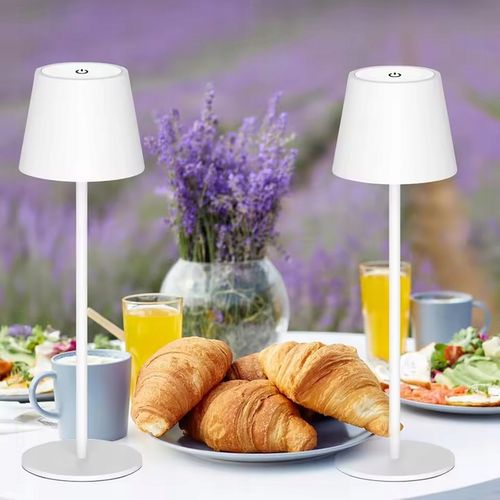 Lampa nocna Lampka stołowa biurkowa LED USB Dotykowa Bezprzewodowa na Arena.pl