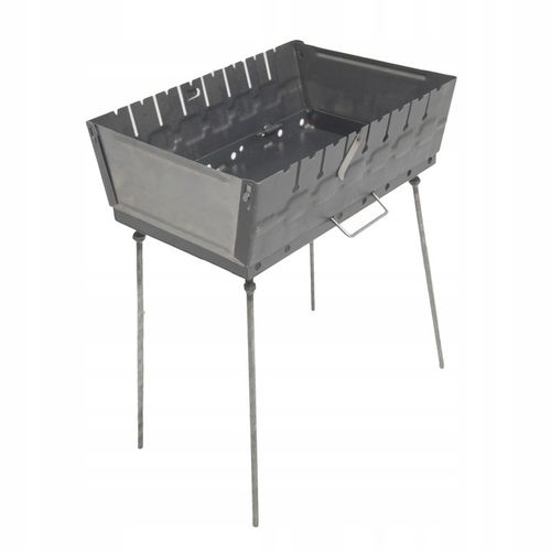 MANGAL 2MM NA 8 SZASZLYKÓW GRILL WEGLOWY GRILL SKLADANY MANGAL + POKROWIEC na Arena.pl