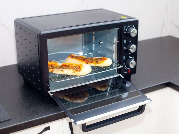 MINI PIEKARNIK ELEKTRYCZNY WOLNOSTOJĄCY 25L BERLINGER GRILL ROŻNO PRZENOŚNY zdjęcie 14