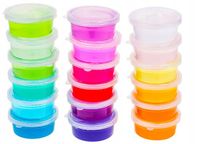 ZESTAW SLIME DO ROBIENIA GLUTÓW WIELKI KREATYWNY 120w1 BOX FABRYKA PREZENT