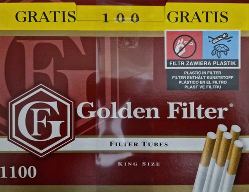 Gilza Golden Filter King Size smak bezsmakowy 1100 na Arena.pl