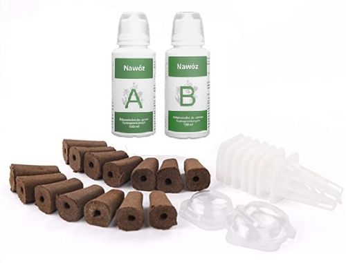 Doniczka hydroponiczna HEVA samopodlewająca idealna na zioła LED wzrost na Arena.pl