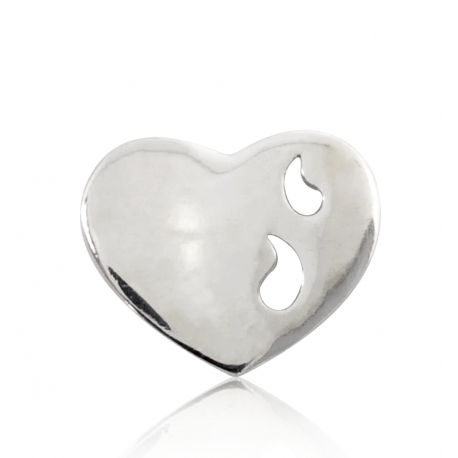 SREBRNY WISIOREK SERDUSZKO PRÓBA SREBRA 925 GRAWER GRATIS zdjęcie 1