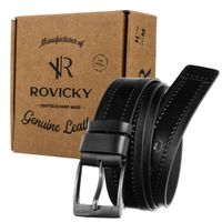 pasek męski skórzany 3,8cm prs-06-g-105-0641 black