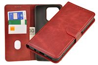 Etui portfel Wallet do Motorola Moto G57 Power czerwony