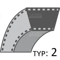 PASEK TRAKTOREK SPALINOWY CEDRUS C-TRAC-65MC /12X813/ 482564