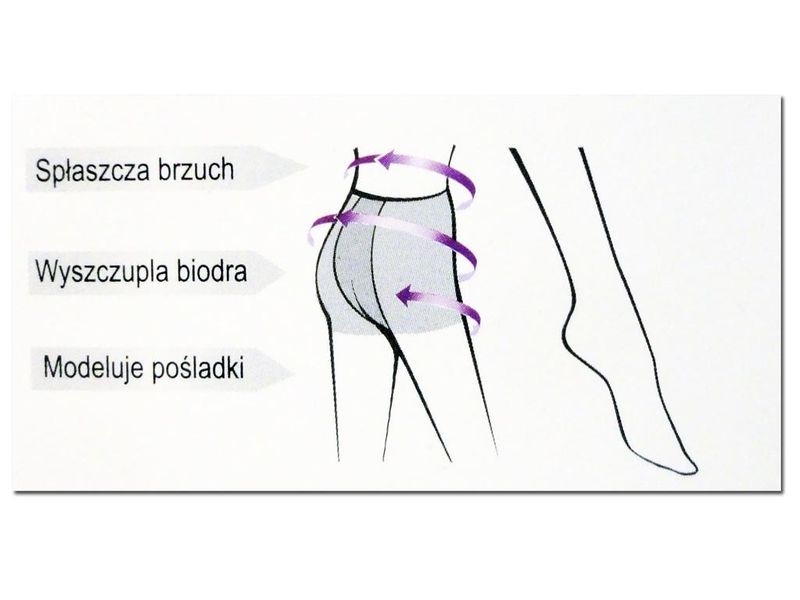 Rajstopy wyszczuplające 20 den slim Adrian Fumo 2 zdjęcie 4