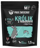Hipoalergiczna karma dla średniego psa Paka Zwierzaka KRÓLIK i ŁOSOŚ 1,5kg