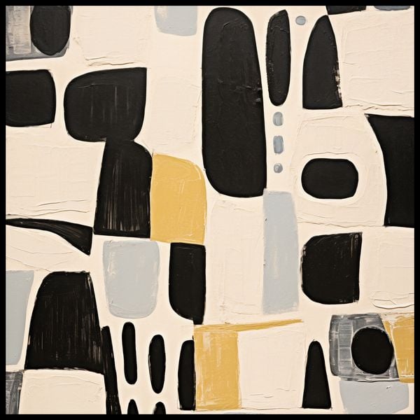 Plakat 70x70cm Geometria Cieni zdjęcie 2