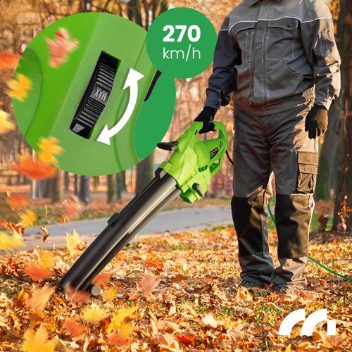 Dmuchawa do Liści Elektryczna Ogrodowa Odkurzacz Rozdrabniacz 3500W 270km/h na Arena.pl