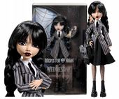 LALKA MONSTER HIGH WEDNESDAY W SZKOLNYM MUNDURKU lalka kolekcjonerska